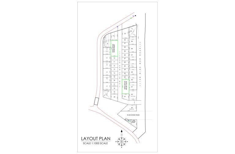 NMRDA RL Plot for sale at Kiranapur Nagpur